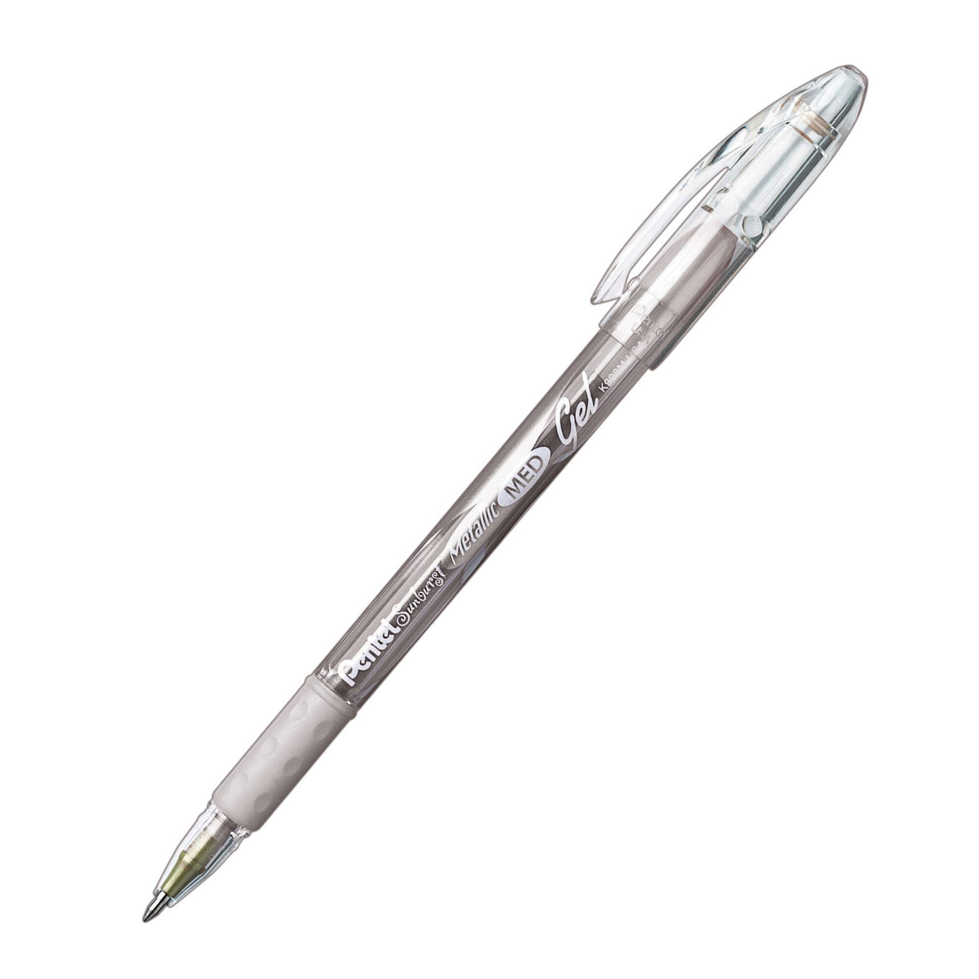 Pentel® Sunburst™ Silver Metallic Pens